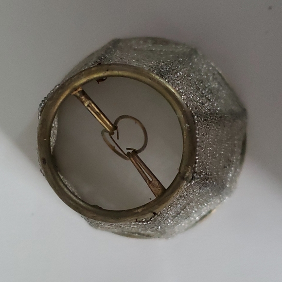 Brass beaded lamp shade - Picture 2 of 6